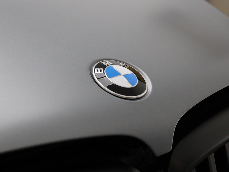 PPF på grå BMW
